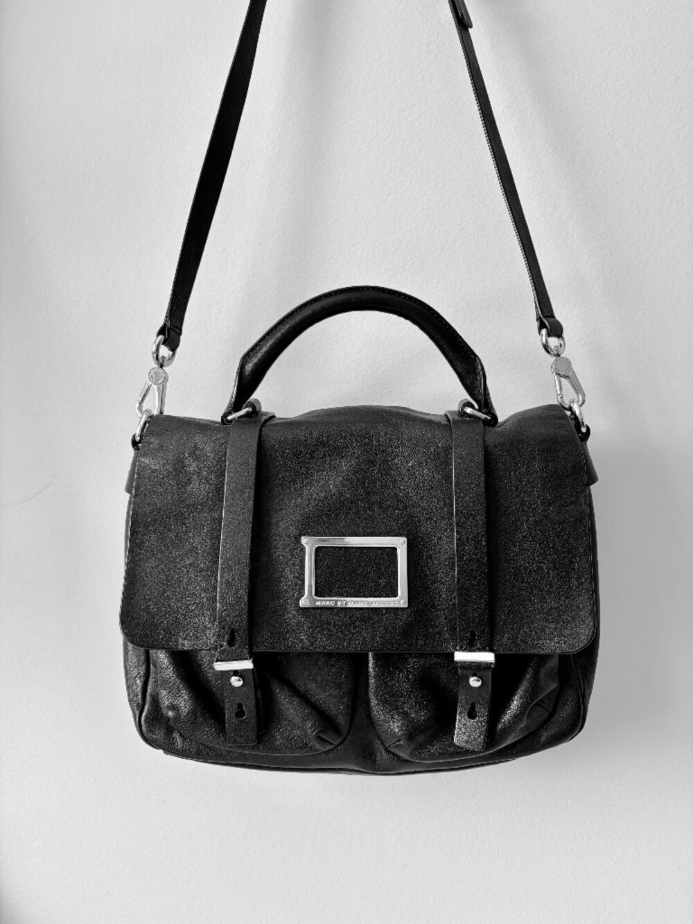 MARC BY MARC JACOBS Black Leather Hand/Crossbody Bag